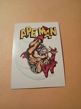 1983 General Mills Zero Heroes Trading Card Sticker Card Vintage #11